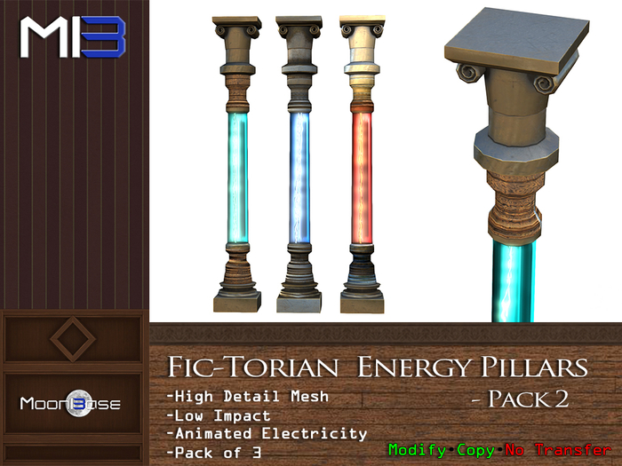 [MB3] Fic-Torian Energy Pillars - Pack 2 (Boxed)