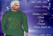 Ho Ho Ho Male Sweater