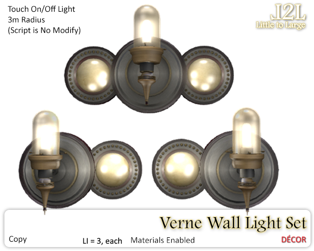 L2L Verne Wall Lights