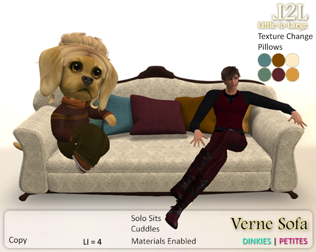 L2L Verne Sofa - Dinkie/Petite 