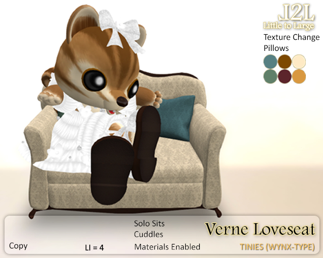 L2L Verne Loveseat - Tiny