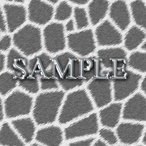 Zoy Texture [ Giraffe Skin 02 ] Seamless - Gray