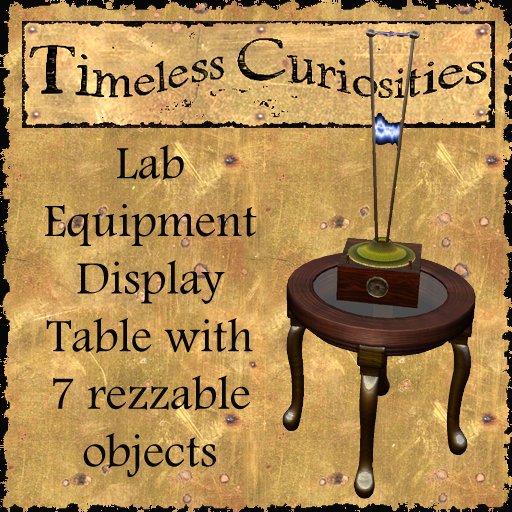 TC Lab Display End Table 