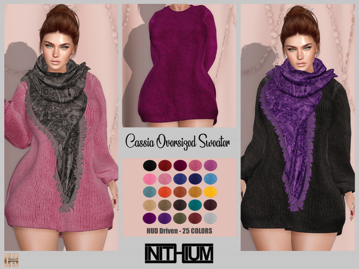 [hh] Cassia Oversized Sweater