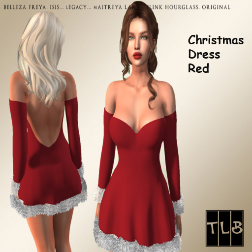 TLB - Christmas Dress - RED