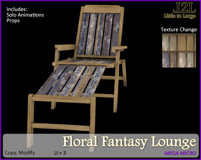 L2L Floral Fantasy Lounge (Mega Micro)