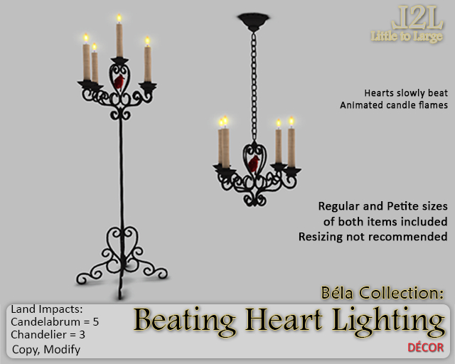 L2L Bela Collection - Beating Heart Lighting