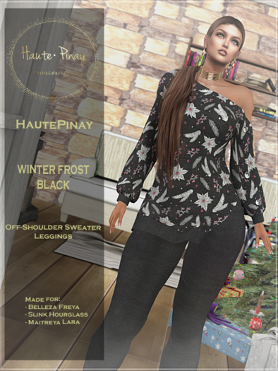 HautePinay [WINTER FROST BLACK]