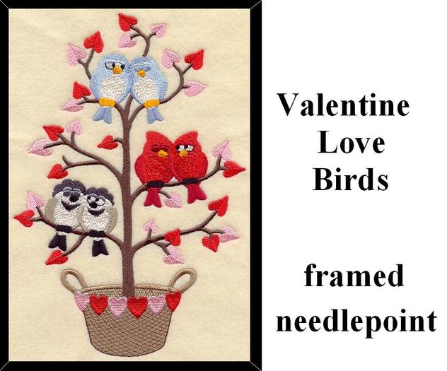 Valentine Love Birds
