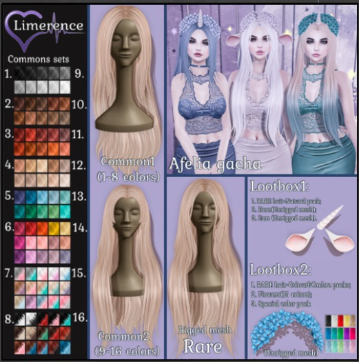 {Limerence}Afelia Lootbox2 RARE