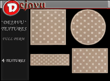 ^Dejavu^ Full Perm  Rug Set -PNG