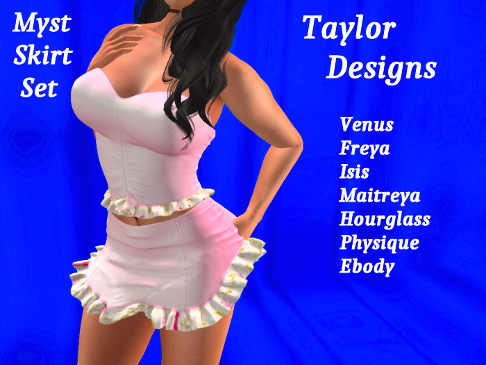 Myst Skirt Set Pink