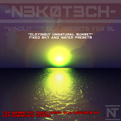 [-NT-] "Cloyingly Unnatural Dusk" WL [Boxed]