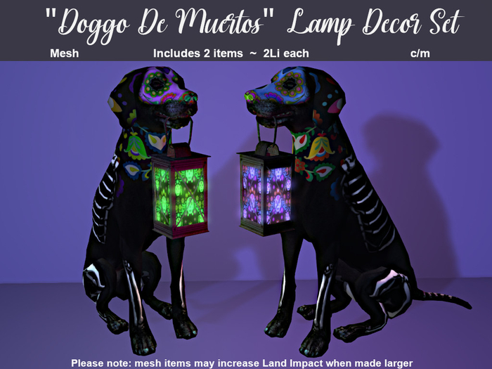 LOVE - DOGGO DE MUERTOS DECOR 