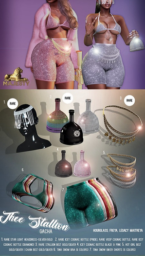 MAJESTY - Tina Snow Biker Short [aqua] freya