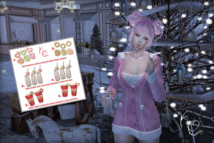 Kawaii Couture - ATCSL Snow Bunny Hunt Key - Set 6 {UNPACK}