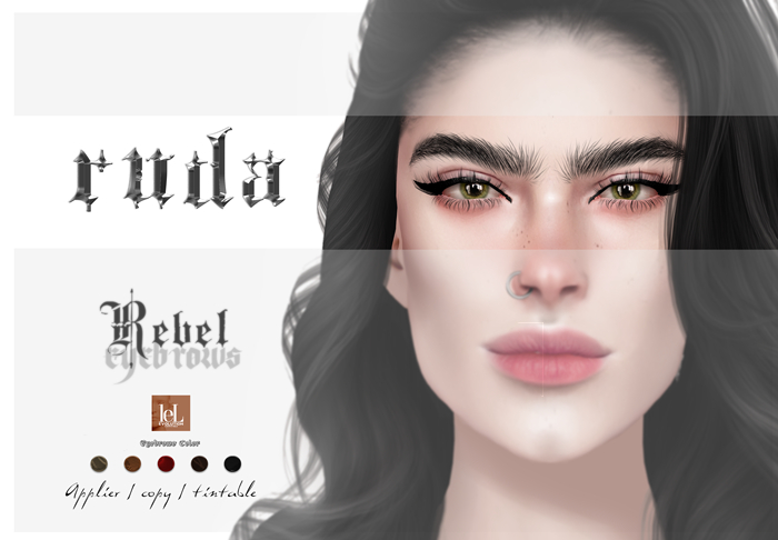 RUDA - Rebel HD Brows applier - LELUTKA EVOLUTION 2.5, X