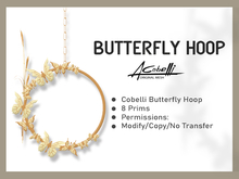 COBELLI BUTTERFLY HOOP BOXED