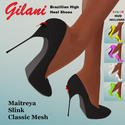 Gilani - Brazilian High Heel Shoes with Color HUD