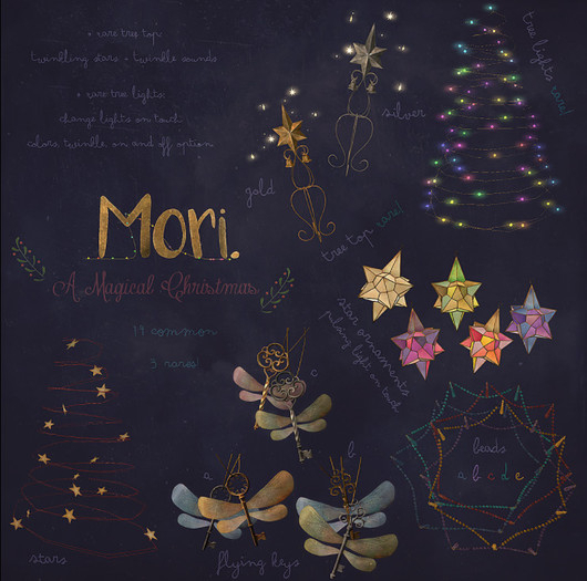 Mori. tree top . gold RARE