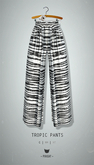 -Pixicat- Tropic Pants (Zebra)