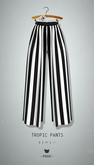 -Pixicat- Tropic Pants (Stripe)