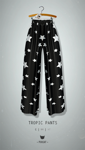 -Pixicat- Tropic Pants (Stars)