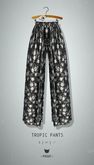 -Pixicat- Tropic Pants (Rose)