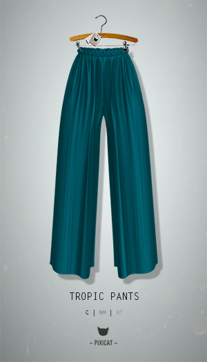 -Pixicat- Tropic Pants (Green)