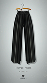 -Pixicat- Tropic Pants (PinStripe)