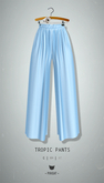 -Pixicat- Tropic Pants (LightBlue)