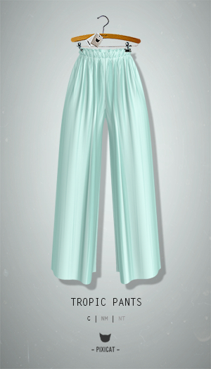 -Pixicat- Tropic Pants (Mint)