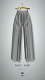 -Pixicat- Tropic Pants (HoundTooth)