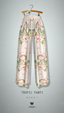 -Pixicat- Tropic Pants (FlowerPink)