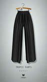 -Pixicat- Tropic Pants (DotsBlack)