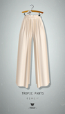-Pixicat- Tropic Pants (Cream)