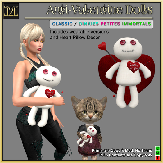 L2L Anti-Valentine Dolls