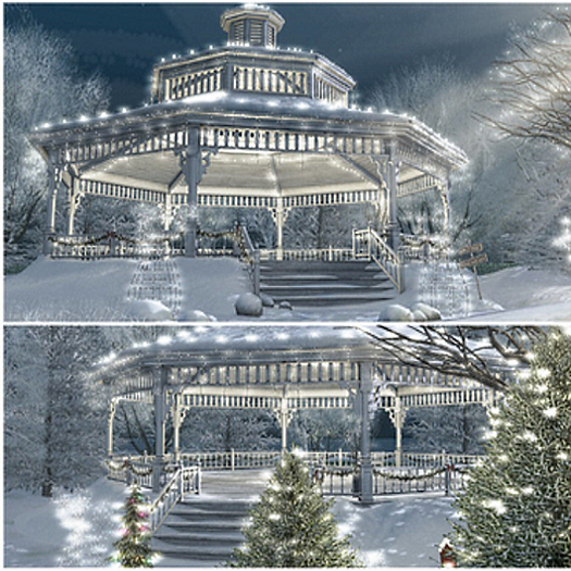 Sese - Gazebo Winter Ice Rink (FULL SET)