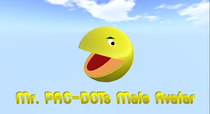 Mr. Pac-Dots Male Avatar