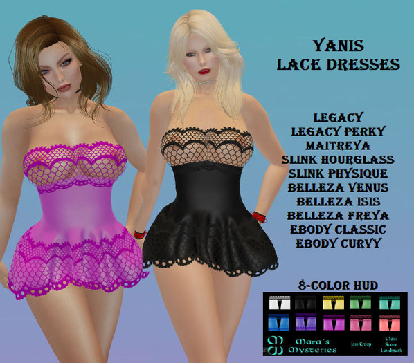 *MM* Yanis Lace Dresses