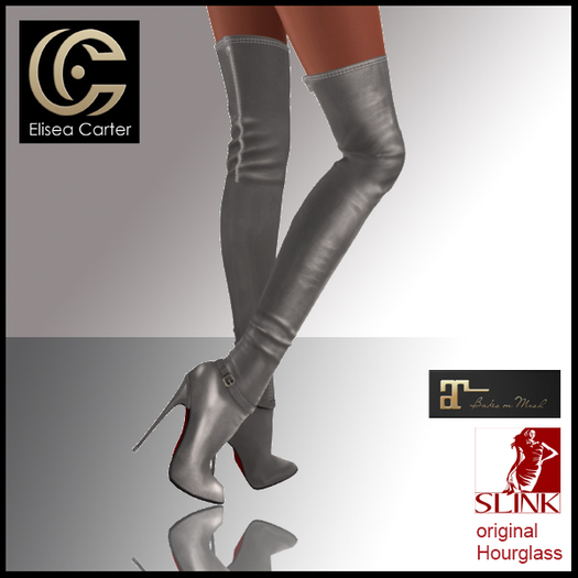Charise Pearl grey Boots "Elisea Carter"