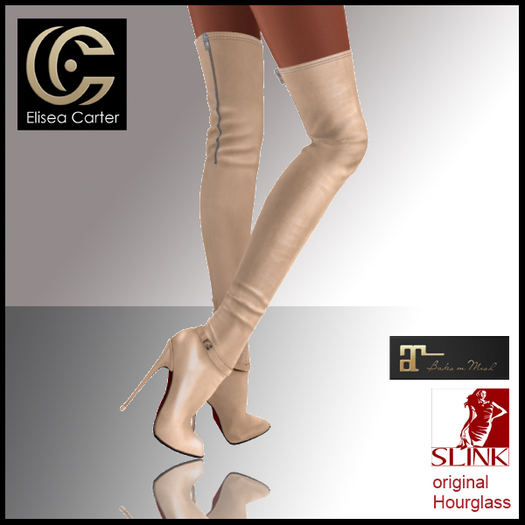 Charise Ivory Boots "Elisea Carter"