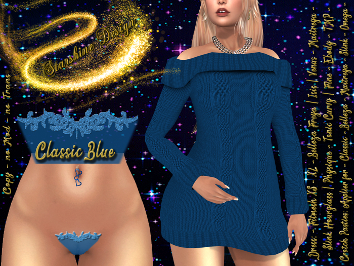 ~✯SD✯~ F048 Dress [Classic Blue]