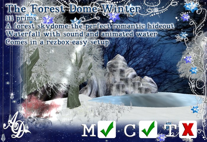 Angelic Designs -The Forest Dome ( winter )