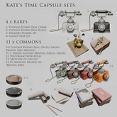 5. Nutmeg. Vintage Rotary Dial Pastel Green