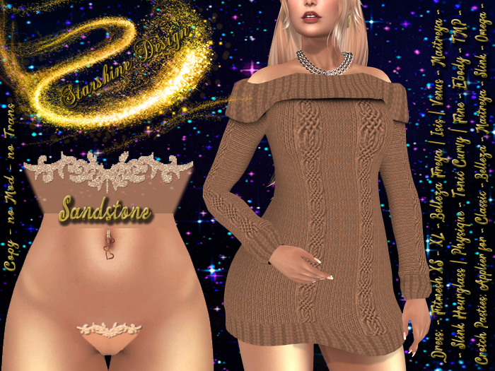 ~✯SD✯~ F048 Dress [Sandstone]