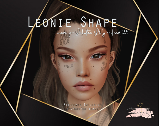 Rebella - Shape Leonie LeLUTKA Lilly Head 2.5