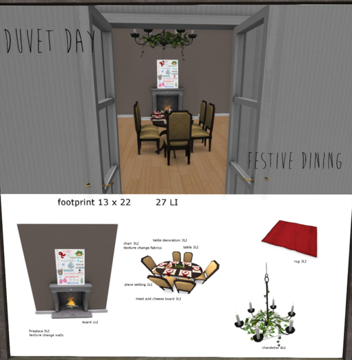[DD] Festive Dining Table Decor MT