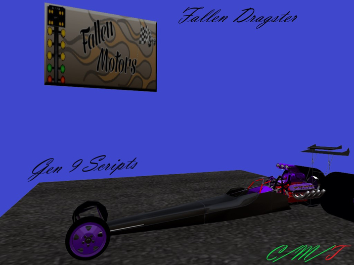 FALLEN DRAGSTER