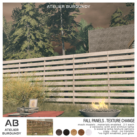 Atelier Burgundy . Fall Panels  *ADD*